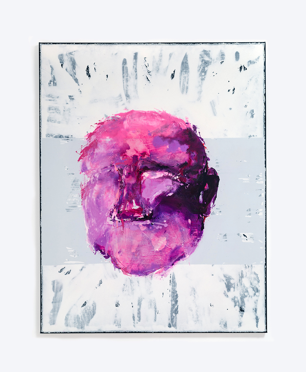 Plum Pie, Acrylic on Canvas, 180x140cm